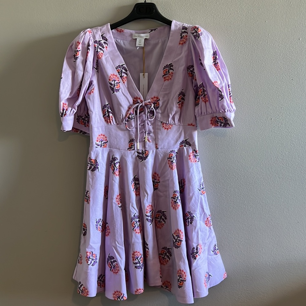 House of Harlow 1960 Linen A Line Dress - Picture 6 of 9